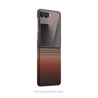Pitaka Galaxy Z Flip7 Karbon Kılıf MagSafe Uyumlu Aramid Fiber - Edge Sunset