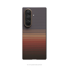Pitaka Galaxy Z Fold7 Karbon Kılıf MagSafe Uyumlu Aramid Fiber - Edge Sunset