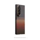 Pitaka Galaxy Z Fold7 Karbon Kılıf MagSafe Uyumlu Aramid Fiber - Edge Sunset