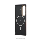 Pitaka Galaxy Z Fold7 Karbon Kılıf MagSafe Uyumlu Aramid Fiber - Edge Sunset