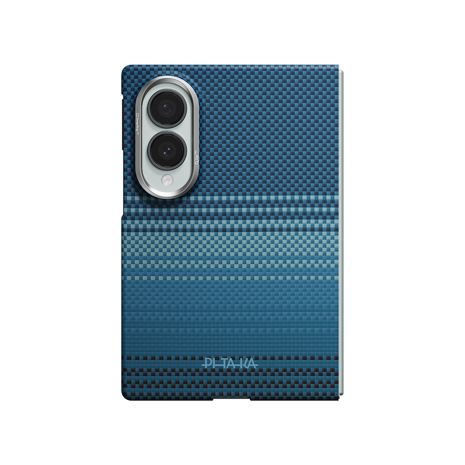 Pitaka Galaxy Z Fold8 Karbon Kılıf MagSafe Uyumlu Aramid Fiber - Edge Moonrise