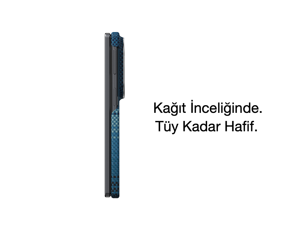 Galaxy Z Fold8 Karbon Kılıf MagSafe Uyumlu Aramid Fiber - Edge Moonrise