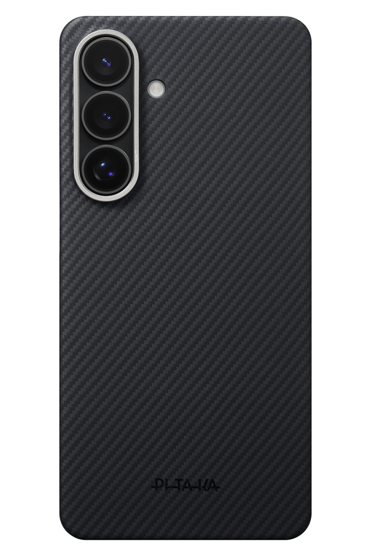 Pitaka Galaxy S26 Edge Black Grey Twill Aaron Kılıf