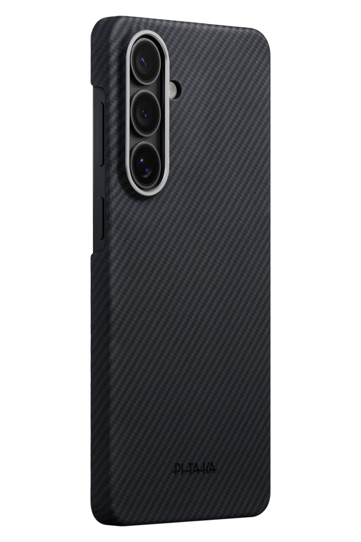 Pitaka Galaxy S26 Edge Black Grey Twill Aaron Kılıf