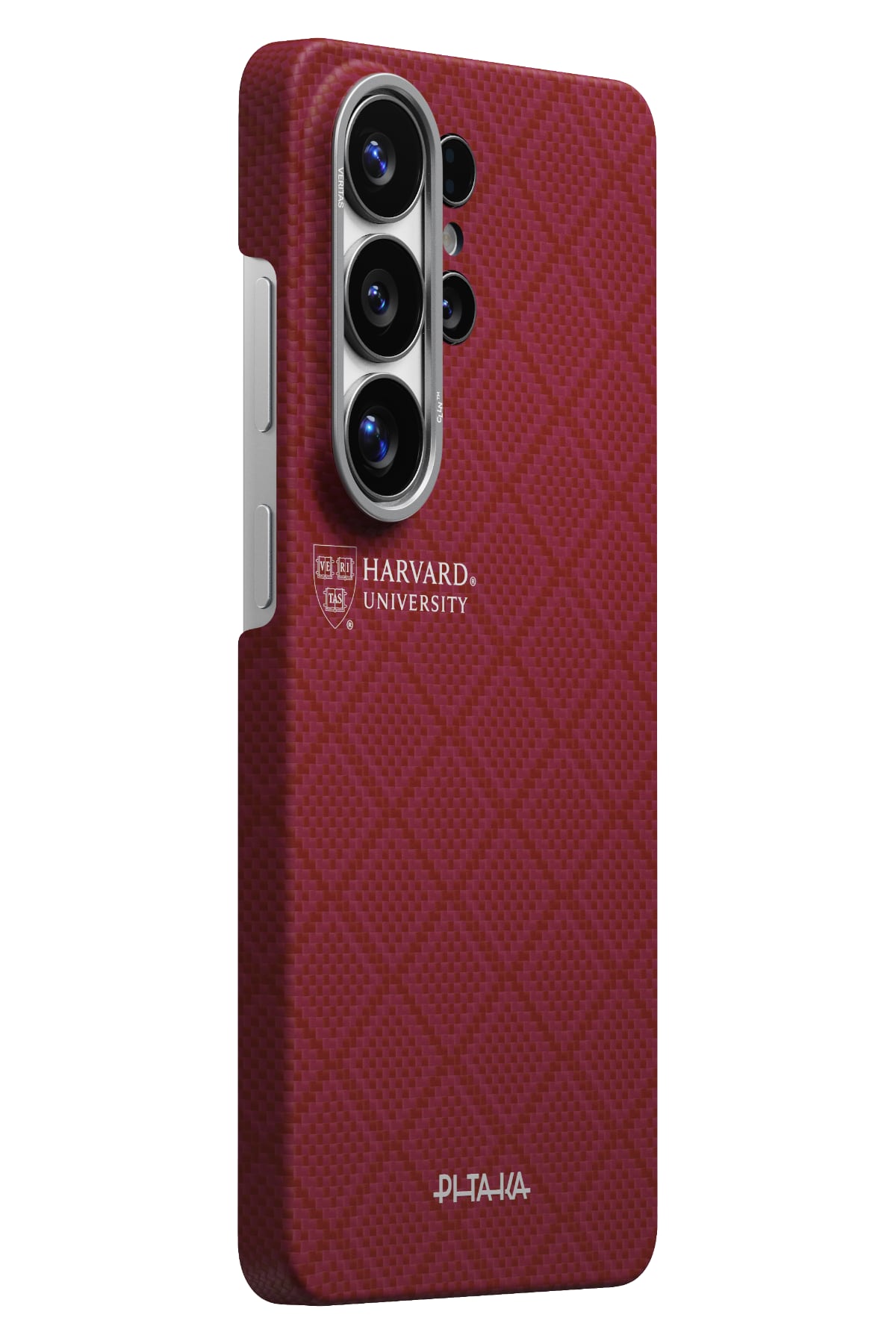 Pitaka Galaxy S26 Ultra Edge Aaron Kılıf Harvard Crimson