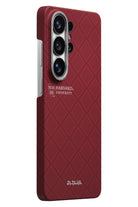 Pitaka Galaxy S26 Ultra Edge Aaron Kılıf Harvard Crimson