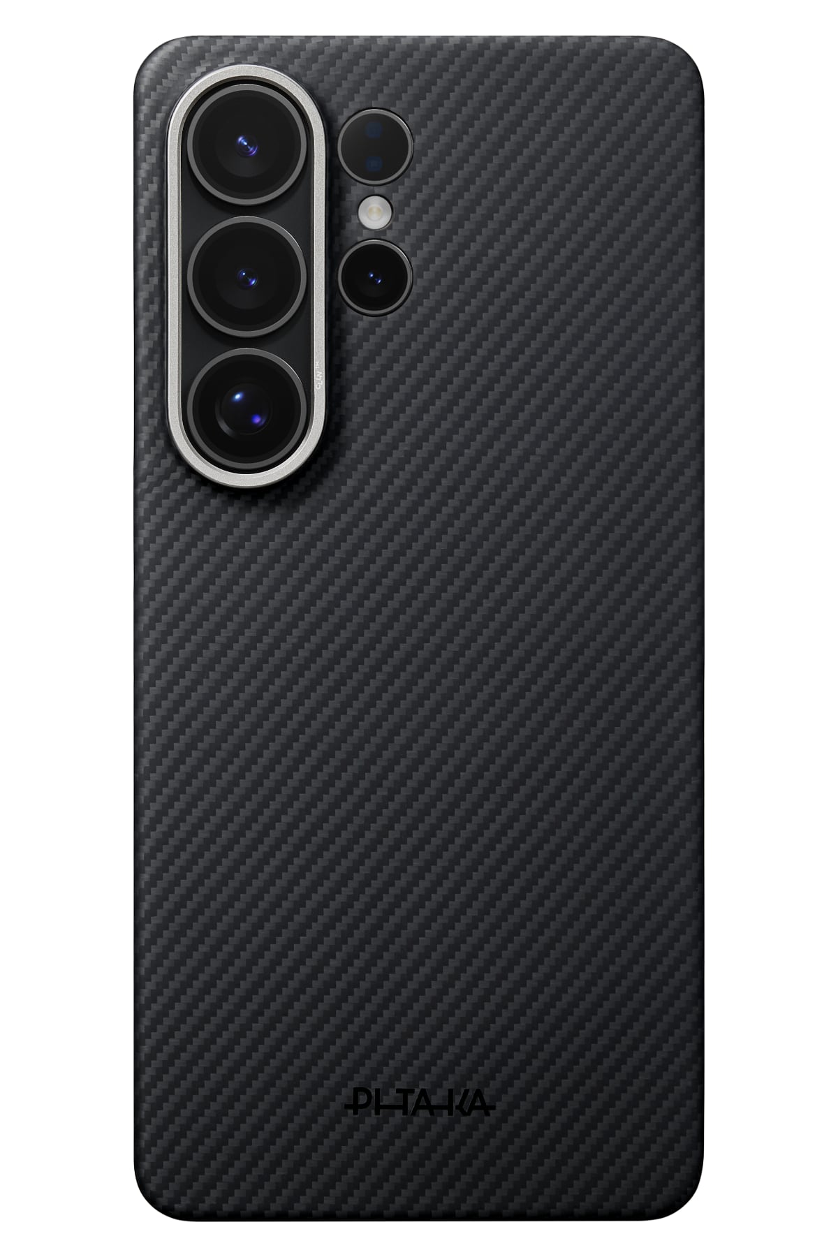 Pitaka Galaxy S26 Ultra Edge Black Grey Twill Aaron Kılıf