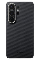 Pitaka Galaxy S26 Ultra Edge Black Grey Twill Aaron Kılıf