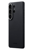 Pitaka Galaxy S26 Ultra Edge Black Grey Twill Aaron Kılıf