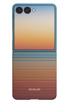 Pitaka Galaxy Z Flip8 California Dream 01 Aramid Fiber Kılıf | MagSafe Uyumlu Ultra İnce