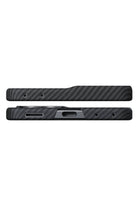 Pitaka Galaxy Z Flip8 Siyah Gri Aramid Fiber Kılıf | MagSafe Uyumlu Ultra İnce