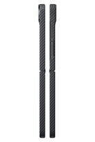 Pitaka Galaxy Z Flip8 Siyah Gri Aramid Fiber Kılıf | MagSafe Uyumlu Ultra İnce