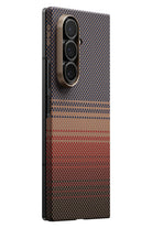 Pitaka Galaxy Z Fold7 Sunset Aramid Fiber Kılıf | MagSafe Uyumlu Ultra İnce