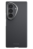 Pitaka Galaxy Z Fold8 Ultra Siyah Gri Aramid Fiber Kılıf | MagSafe Uyumlu Ultra İnce