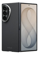 Pitaka Galaxy Z Fold8 Ultra Siyah Gri Aramid Fiber Kılıf | MagSafe Uyumlu Ultra İnce
