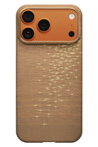 Pitaka Glints of Gold iPhone 17 Pro MagSafe Uyumlu Kılıf Golden Glint