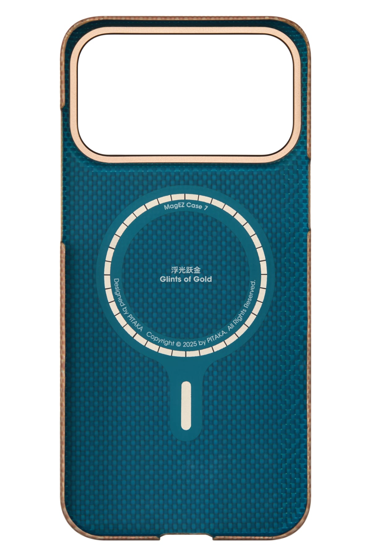 Pitaka Glints of Gold iPhone 17 Pro Max MagSafe Uyumlu Kılıf Golden Glint