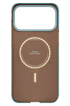 Pitaka Glints of Gold iPhone 17 Pro Max MagSafe Uyumlu Kılıf Lucid Blue