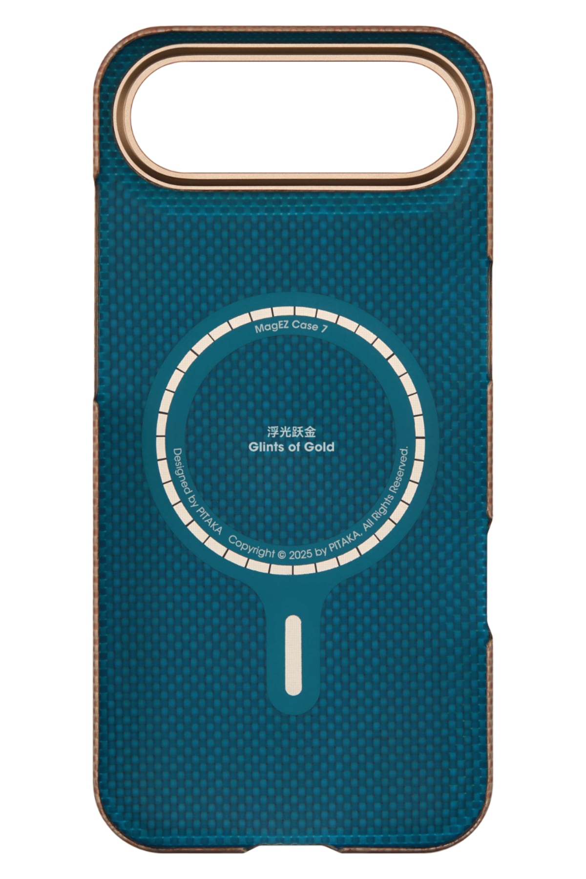 Pitaka Golden Glint Karbon Kılıf iPhone Air – Magsafe Uyumlu