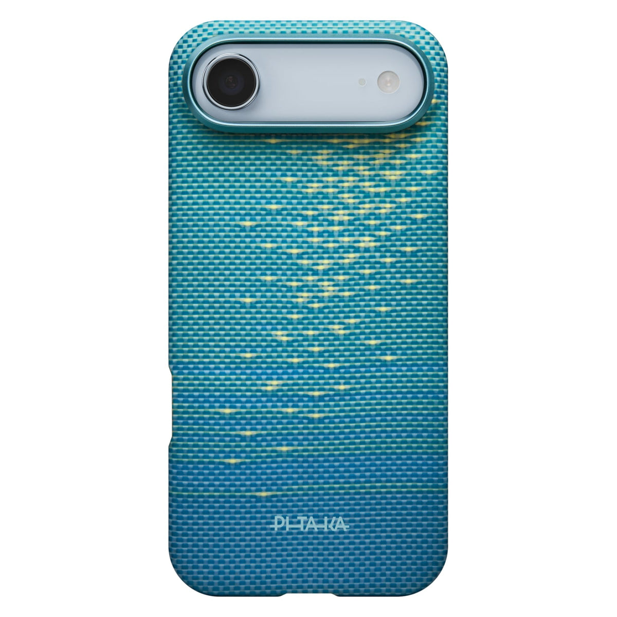 iPhone Air Karbon Kılıf MagSafe Uyumlu Aramid Fiber - Edge Lucid Blue