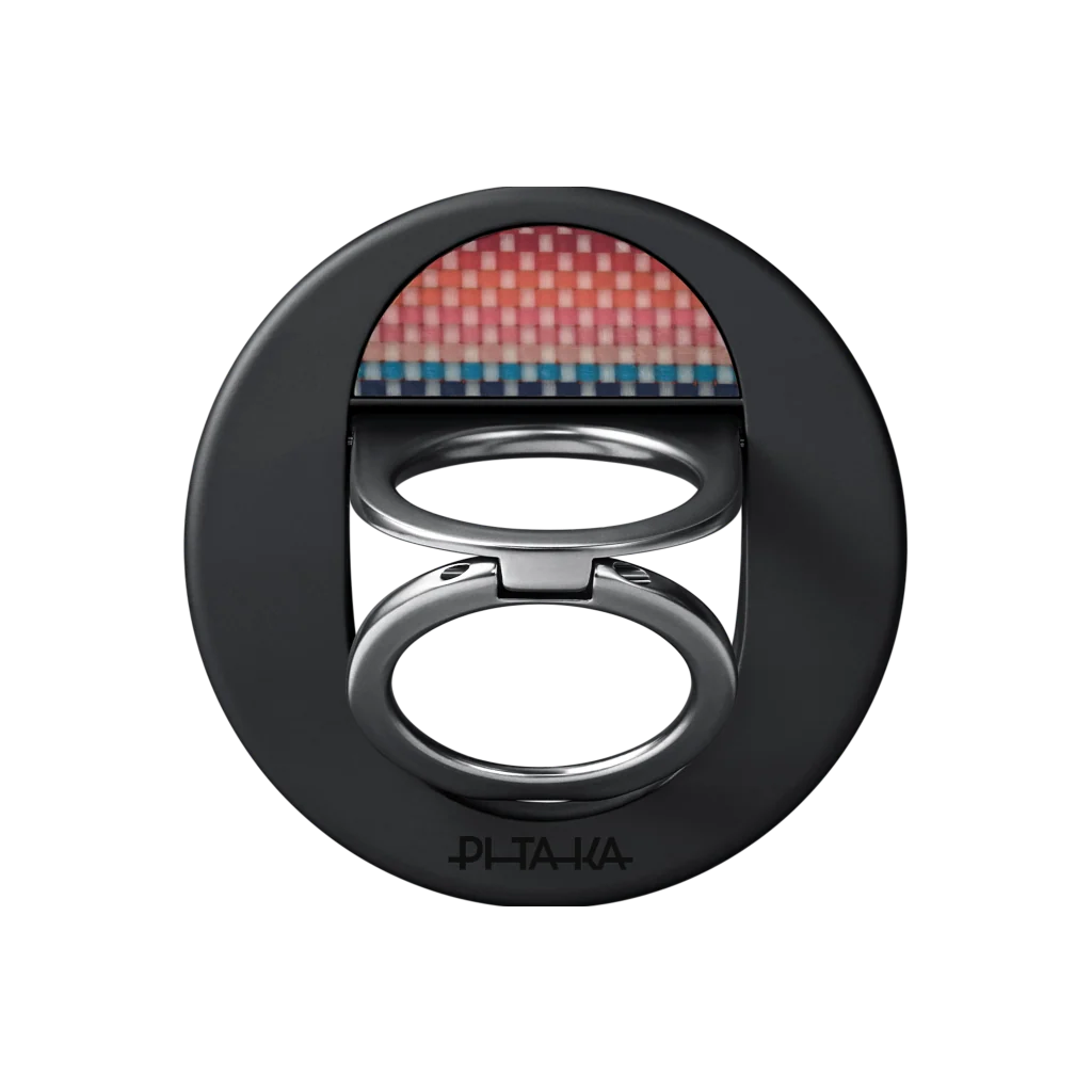 Aramid Fiber 600D MagEZ Grip 3 Magsafe Magnetik Ring Stand Telefon Tutucu California Dream