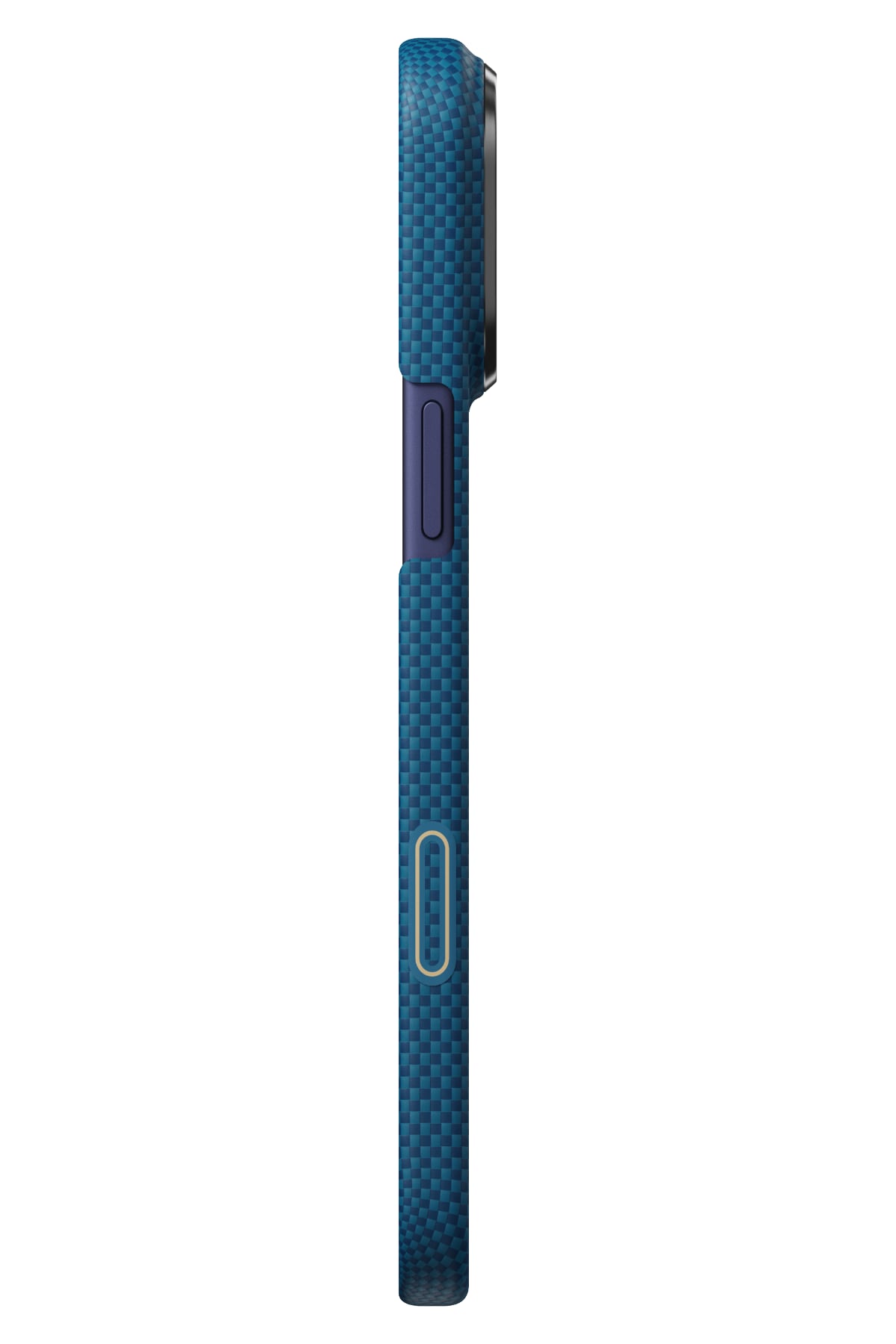Pitaka Horse Painting iPhone 17 Pro MagSafe uyumlu Aramid Fiber Kılıf Azure Green