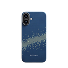 Pitaka iPhone 16 Karbon Kılıf MagSafe Uyumlu Aramid Fiber - Edge Milky Way Galaxy