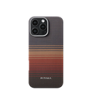 Pitaka iPhone 16 Pro Karbon Kılıf MagSafe Uyumlu Aramid Fiber - Edge Sunset