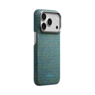 Pitaka iPhone 18 Pro Karbon Kılıf MagSafe Uyumlu Aramid Fiber - Edge Berlin Nocturne