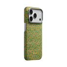 Pitaka iPhone 18 Pro Karbon Kılıf MagSafe Uyumlu Aramid Fiber - Edge Surging Awn