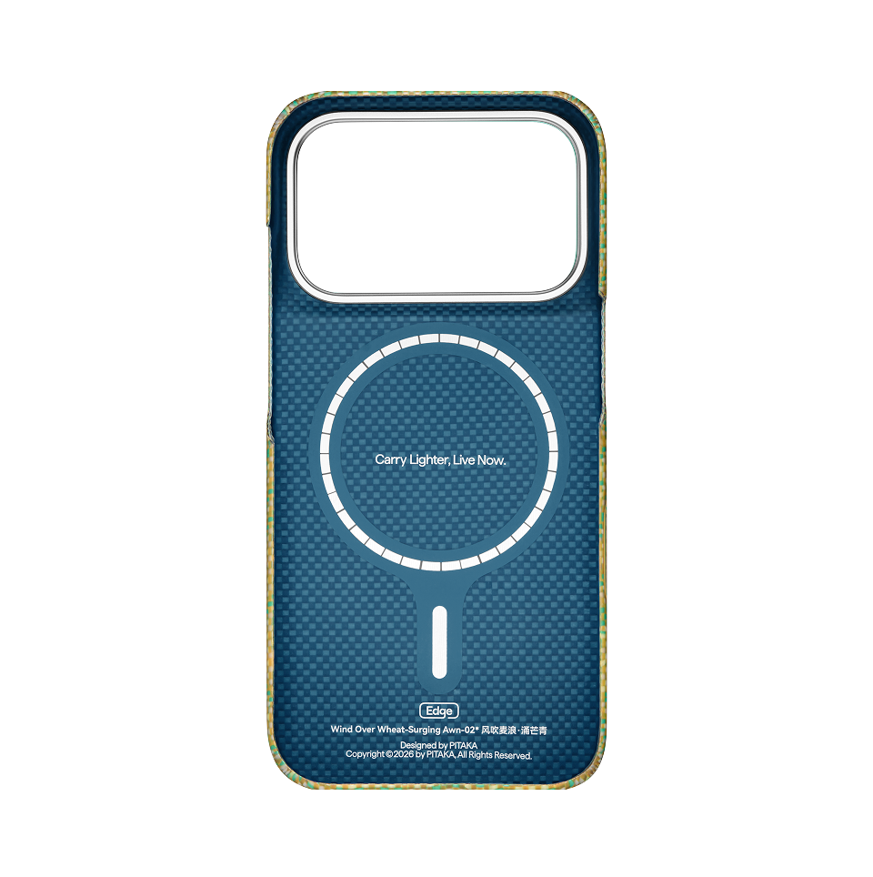 iPhone 18 Pro Karbon Kılıf MagSafe Uyumlu Aramid Fiber - Edge Surging Awn