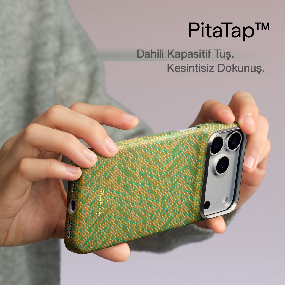 iPhone 18 Pro Max Karbon Kılıf MagSafe Uyumlu Aramid Fiber - Edge Surging Awn