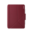 Pitaka iPad Air 13 M4 / M3 / M2 Kılıf Folio 3 Kırmızı, Kalem Bölmeli Standlı