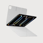 Pitaka iPad Pro 13 M5 / M4 Kılıf Folio 3 Beyaz, Kalem Bölmeli Standlı