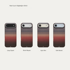Pitaka iPhone Air Karbon Kılıf MagSafe Uyumlu Aramid Fiber - Edge Sunset