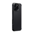 iPhone 16 Pro Karbon Kılıf MagSafe Uyumlu Aramid Fiber - Cairn 600D Black Gray Yüzük Standlı