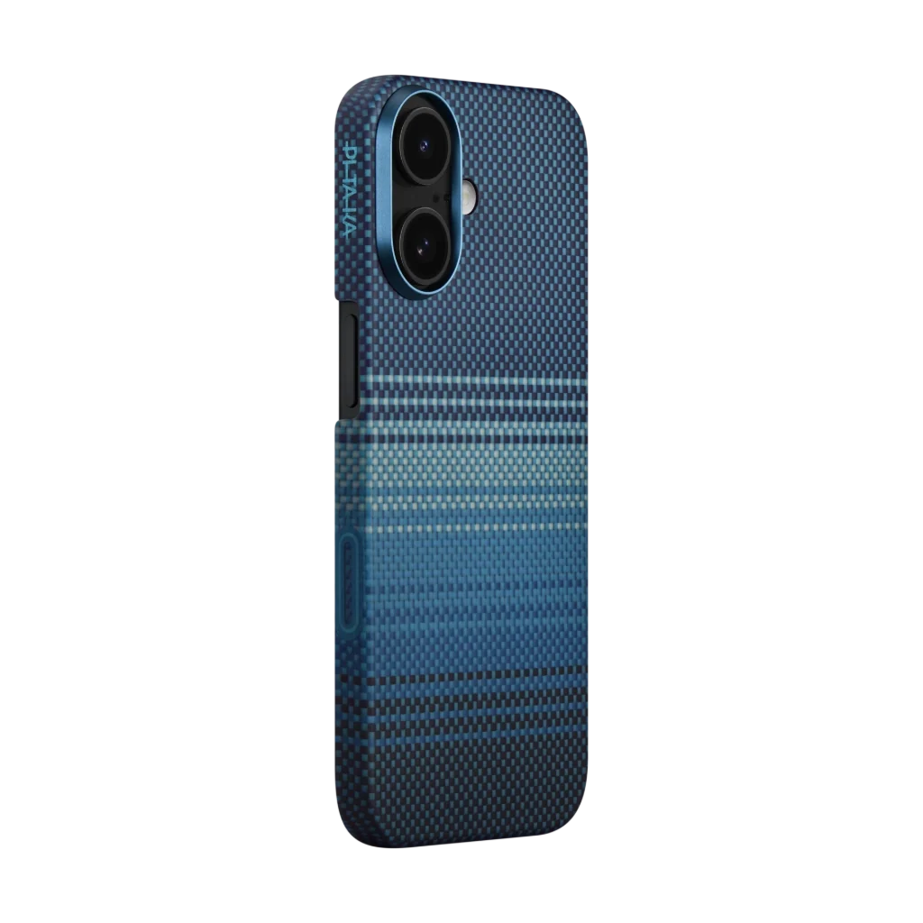 Pitaka iPhone 17 Karbon Kılıf MagSafe Uyumlu Aramid Fiber - Edge Moonrise