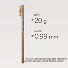 iPhone Air Karbon Kılıf MagSafe Uyumlu Aramid Fiber - Edge Golden Glint