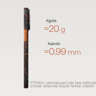 Pitaka iPhone 17 Pro Max Karbon Kılıf MagSafe Uyumlu Aramid Fiber - Edge Leaping Orange Black