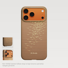 Pitaka iPhone 17 Pro Max Karbon Kılıf MagSafe Uyumlu Aramid Fiber - Edge Golden Glint