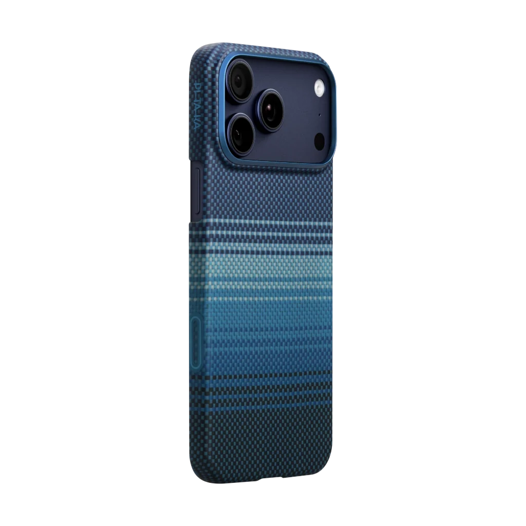 Pitaka iPhone 17 Pro Max Karbon Kılıf MagSafe Uyumlu Aramid Fiber - Edge Moonrise