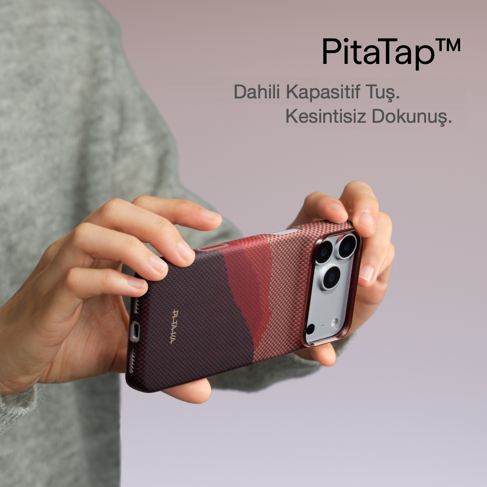 iPhone 18 Pro Karbon Kılıf MagSafe Uyumlu Aramid Fiber - Edge Autumn Dusk
