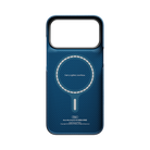 iPhone 18 Pro Max Karbon Kılıf Edge Abyss Blue - kılıfın iç yüzeyi ve MagSafe halkası