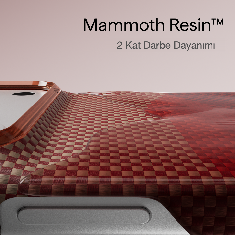 iPhone 18 Pro Max Karbon Kılıf MagSafe Uyumlu Aramid Fiber - Edge Autumn Dusk