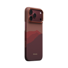 Pitaka iPhone 18 Pro Max Karbon Kılıf MagSafe Uyumlu Aramid Fiber - Edge Autumn Dusk