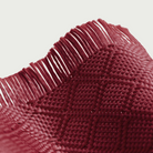 iPhone 18 Pro Max Karbon Kılıf Edge Burgundy - aramid fiber dokuma iplikleri yakın çekim