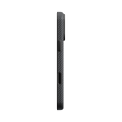 iPhone 18 Pro Max Karbon Kılıf Summa 600D Black Gray - yandan görünüm ve düğme koruması