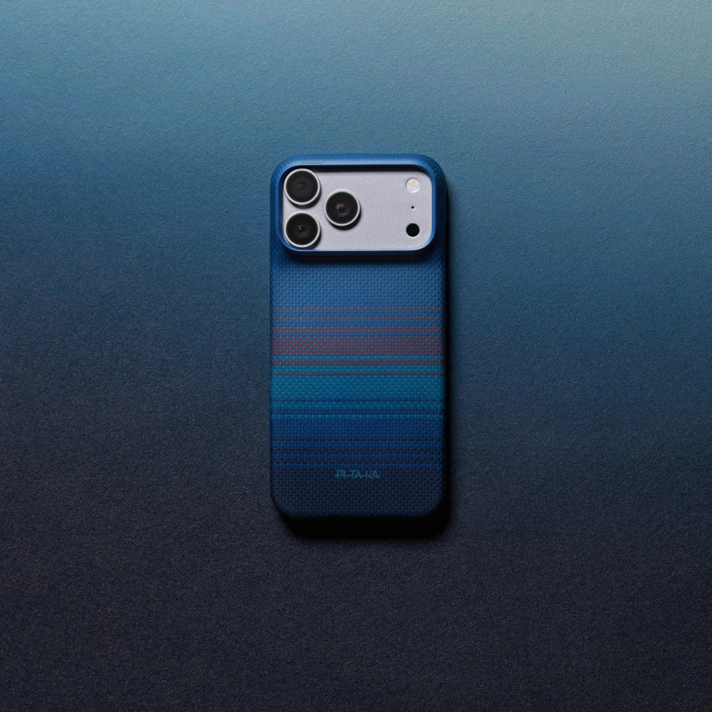 iPhone 18 Pro Max Karbon Kılıf MagSafe Uyumlu Aramid Fiber - Edge Midnight