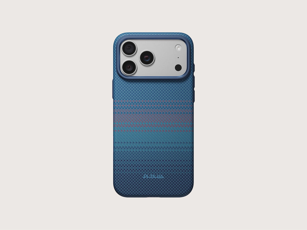 iPhone 18 Pro Max Karbon Kılıf MagSafe Uyumlu Aramid Fiber - Edge Midnight
