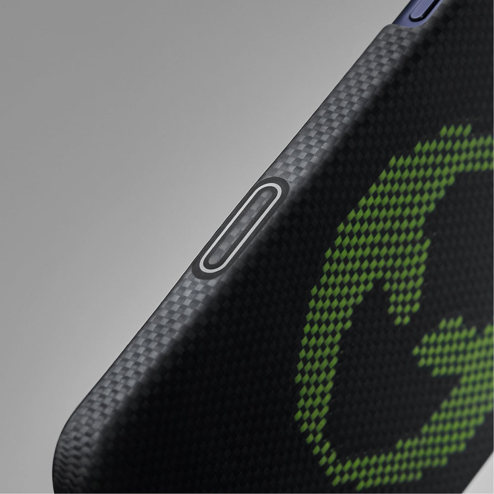 iPhone 17 Pro Max Karbon Kılıf MagSafe Uyumlu Aramid Fiber - Edge NoProblemo Lumintex